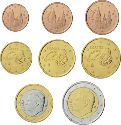 2025 Ispanija UNC euro monetų rinkinys (1)
