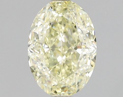 1.02 carat Fancy Light  Yellow-VS1 Natūralus Oval Deimantas (1)