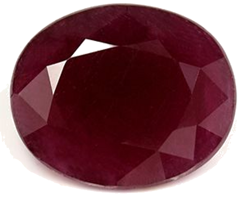 5.2 carat RED Oval Rubinas (1)