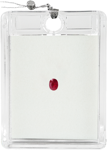 0,17 ct. Ruby Oval F.H (1)