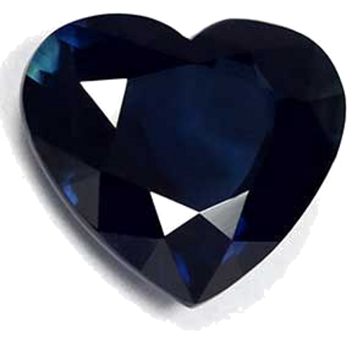 7.41 carat BLUE Heart Safyras (1)
