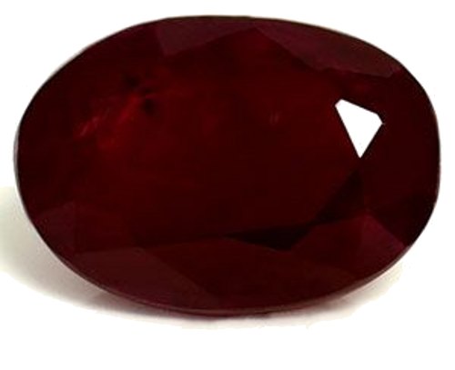 1.33 carat RED Oval Rubinas (1)