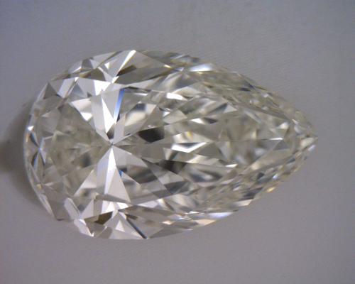 1.5 carat J-VS2 Natūralus Pear Deimantas (1)