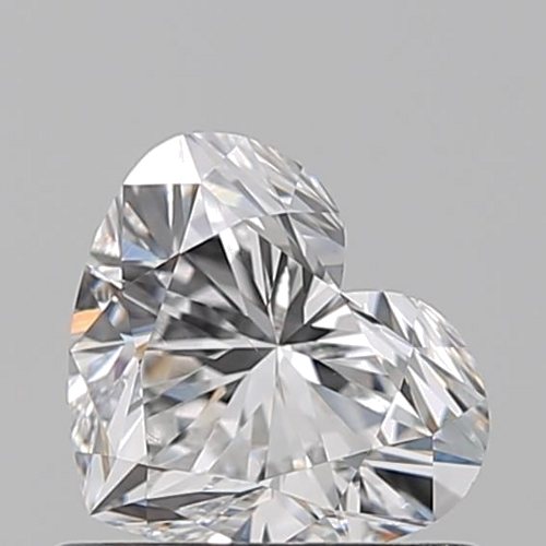 0.72 carat E-VS2 Natūralus Heart Deimantas (1)