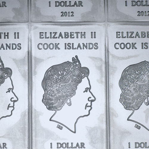 10 x 10 g CombiCoin™ 2012 Cook Islands 1 dollar silver coin Valcambi (4)