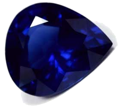 5.93 carat BLUE Pear Safyras (1)
