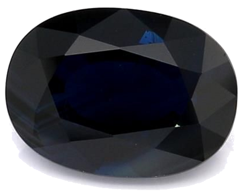 4.42 carat BLUE BRILLIANTSTEP cut Oval Safyras (1)
