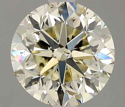 1.5 carat O to P Range-SI1 GD cut Natūralus Round Deimantas (1)