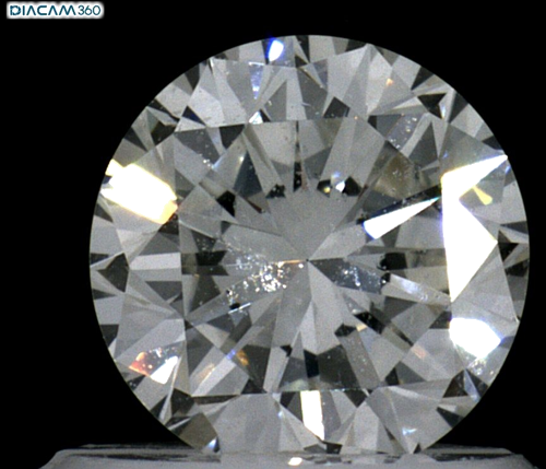 0.72 carat H-VS1 GD cut Natūralus Round Deimantas (1)