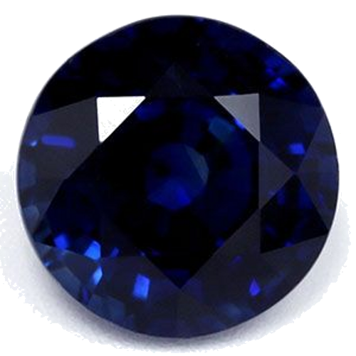 1.88 carat BLUE Round Safyras (1)