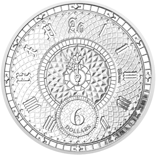 1 oz Chronos 2022 Tokelau sudraba monēta (2)