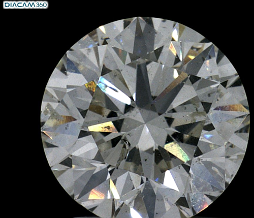 2.0 carat I-SI2 Excellent cut Natūralus Round Deimantas (1)