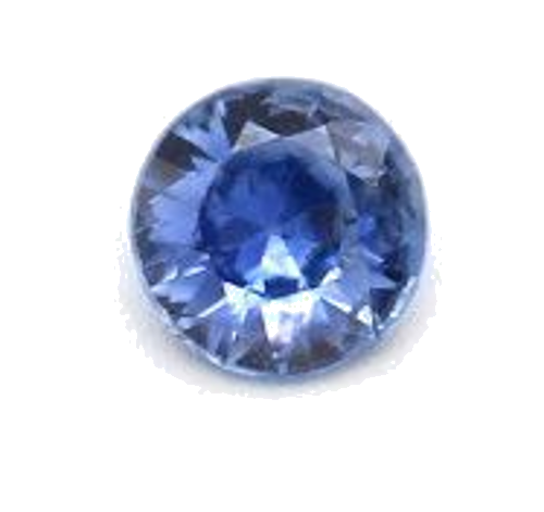 0.13 carat BLUE BRILLIANT cut Round Safyras (1)