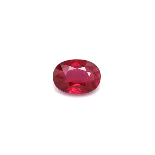 0.72 carat RED BRILLIANTSTEP cut Oval Rubinas (1)