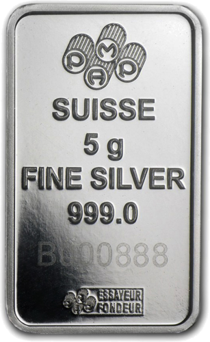 5 g Silver Bar Lady Fortune PAMP (4)