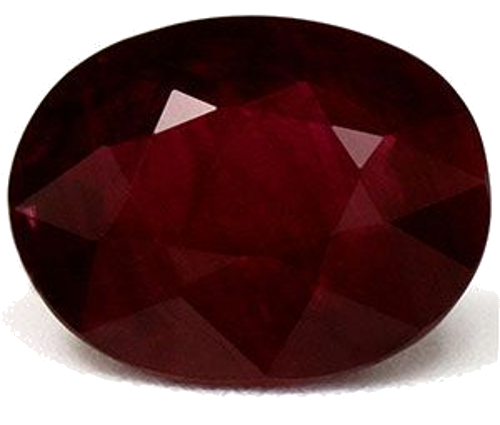 2.05 carat RED Oval Rubinas (1)