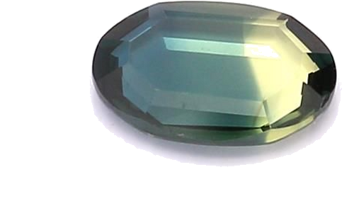 0.86 carat GREEN STEP cut Oval Safyras (1)