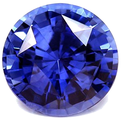 2.04 carat BLUE Round Safyras (1)