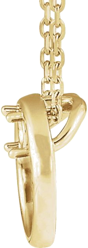 Pakabukas „Circle“ 585 Geltonojo Aukso Round 3mm (2)