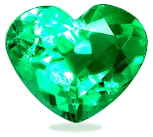 1.9 carat GREEN Heart Smaragdas (1)
