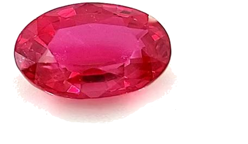 2.18 carat RED Oval Rubinas (1)