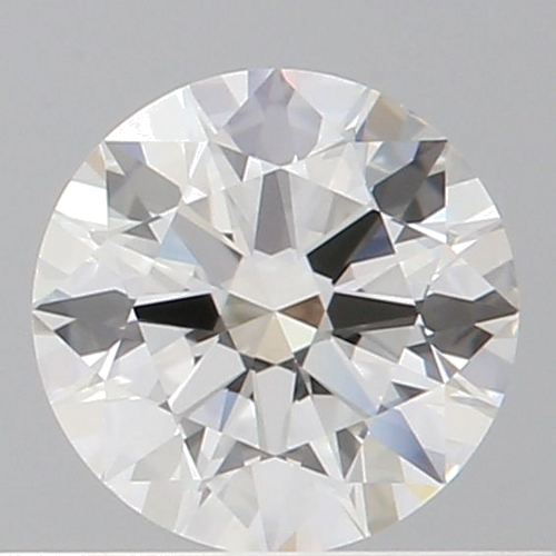 0.53 carat F-VVS2 Excellent cut Natūralus Round Deimantas (1)