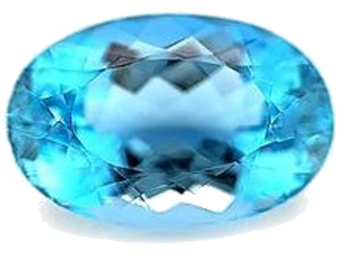 10.94 carat BLUE Oval Aquamarine (1)
