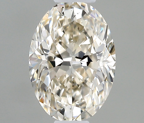 0.3 carat K-SI1 Natūralus Oval Deimantas (1)