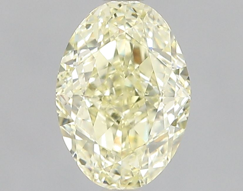 1.31 carat Fancy Light  Yellow-VVS1 Natūralus Oval Deimantas (1)