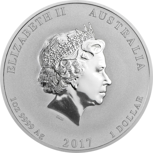 1 oz Год Петуха 2017 Австралия серебряная монета (2)