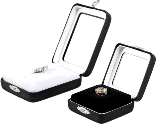 Футляр для бриллиантов с прозрачной крышкой (1)