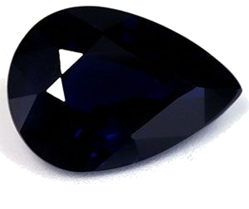 4.24 carat BLUE Pear Safyras (1)