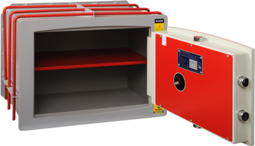 Įmontuojamas į sieną seifas „W3228C“ (27 kg) (2)