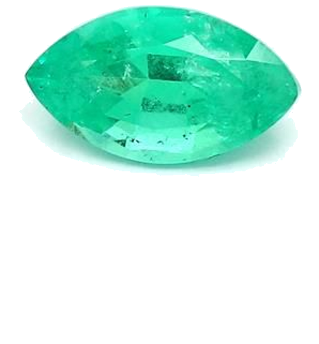 1.48 carat GREEN BRILLIANTFANCY cut Marquise Smaragdas (1)