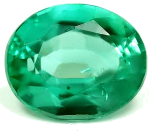 3.49 carat GREEN Oval Smaragdas (1)
