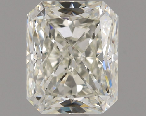 1.01 carat K-VVS2 Natūralus Radiant Deimantas (1)