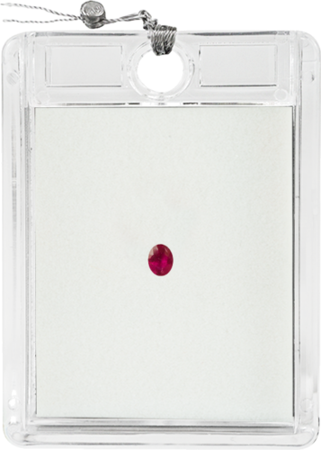 0,27 карата Рубин Овал H.F (1)