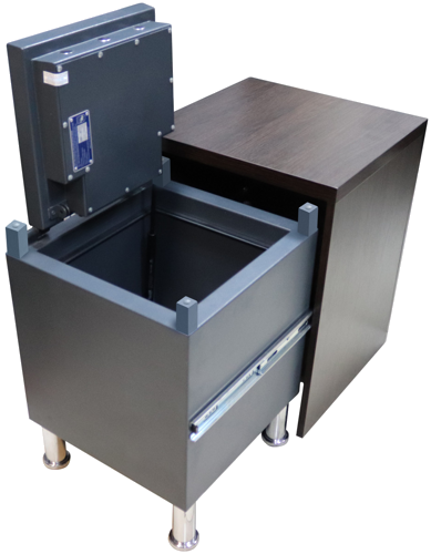 Ugniai atsparus archyvinis seifas Griffon FSL.45.E (45 kg) (2)