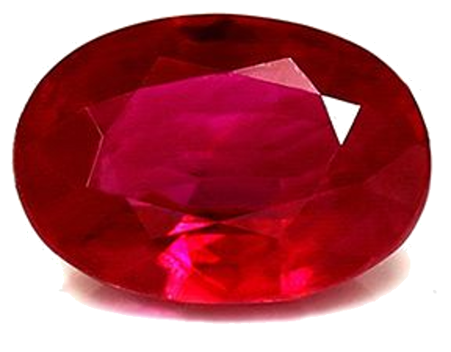 1.06 carat RED Oval Rubinas (1)