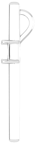 Sterling Silver  5.2 mm Round Pendant Mounting (3)