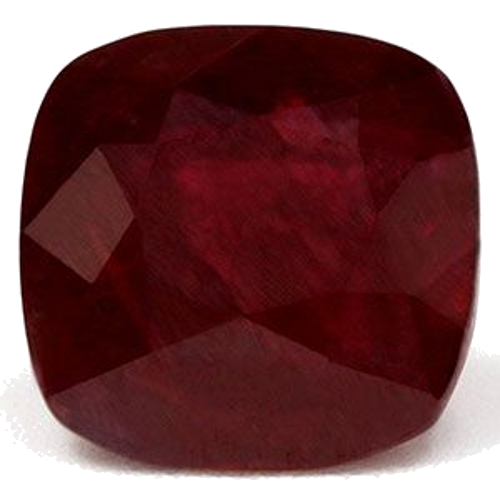 2.93 carat RED Cushion Rubinas (1)