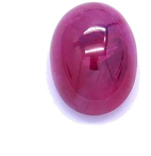 2.12 carat RED CABOCHON cut Oval Rubinas (1)