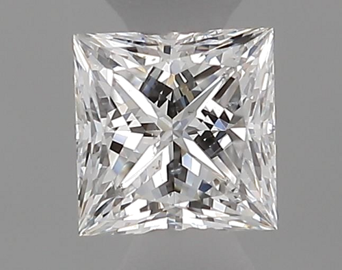 0.34 carat E-SI1 Natūralus Princess Deimantas (1)