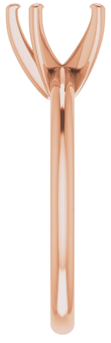 Sužadėtuvių Žiedas „Solitaire“ 585 Rožinis Aukso Heart Shape 7mm (4)