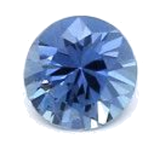 0.11 carat BLUE BRILLIANT cut Round Safyras (1)