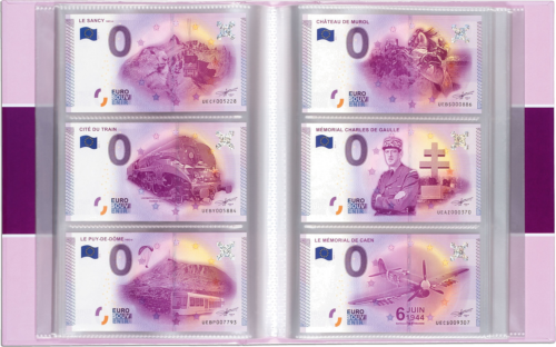 Albumas suvenyriniams Eurų banknotams (2)