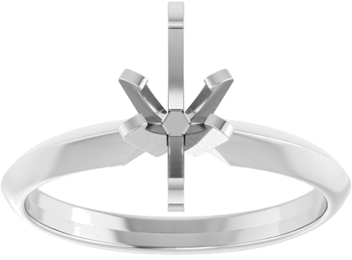 Sužadėtuvių Žiedas „Solitaire“ 585 Baltojo Aukso Marquise 8.5mm x 4.5mm (3)