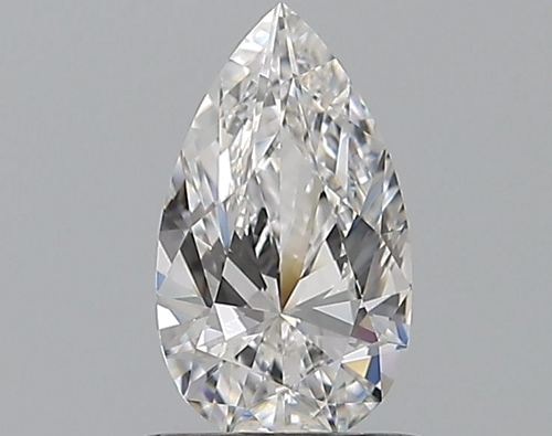0.7 carat E-VVS1 Natūralus Pear Deimantas (1)