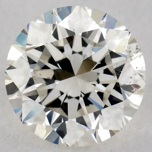 0.4 carat K-SI2 Excellent cut Natūralus Round Deimantas (1)