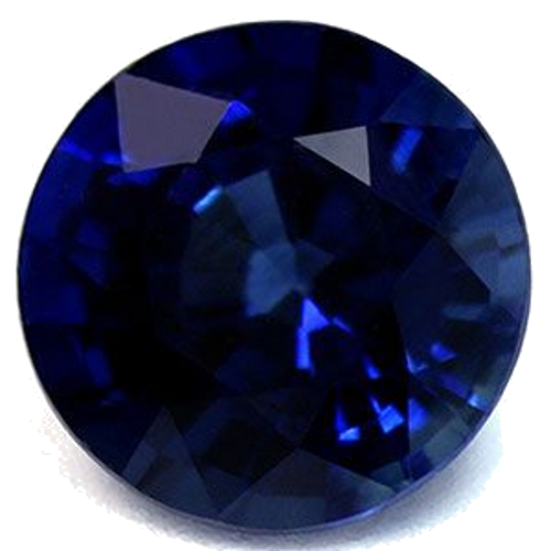 1.31 carat BLUE Round Safyras (1)